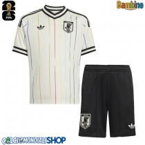 Maglie da calcio Giappone Seconda Maglia Bambino Mondiali 2026  Manica Corta + Pantaloni corti)